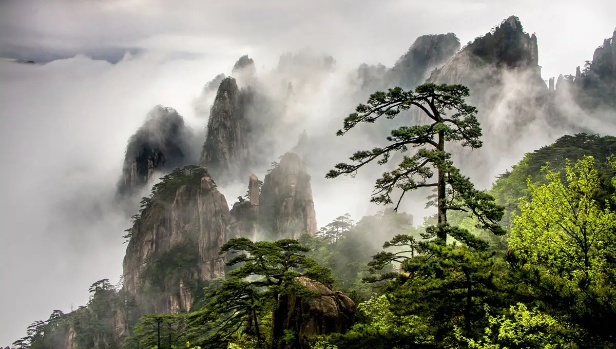 Montaña-Huangshan-viaje-china